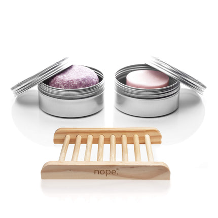 into the deep shampoo & conditioner bar complete set.