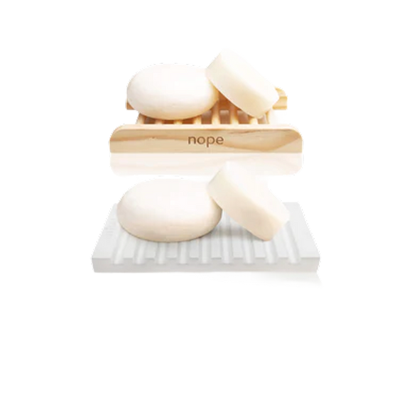 peppermint refresh shampoo & conditioner bar home set.