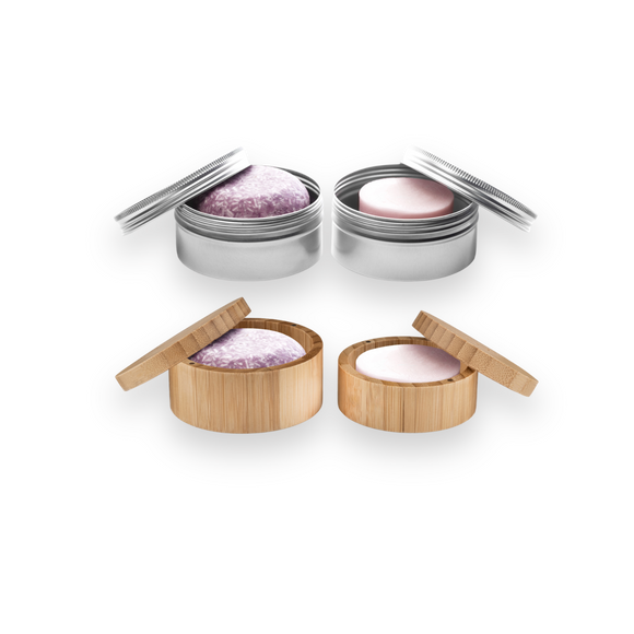 into the deep shampoo & conditioner bar travel set.