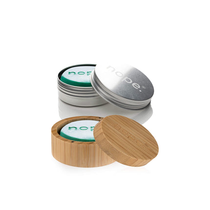 in control tea tree & peppermint daily facial cleansing bar travel set.