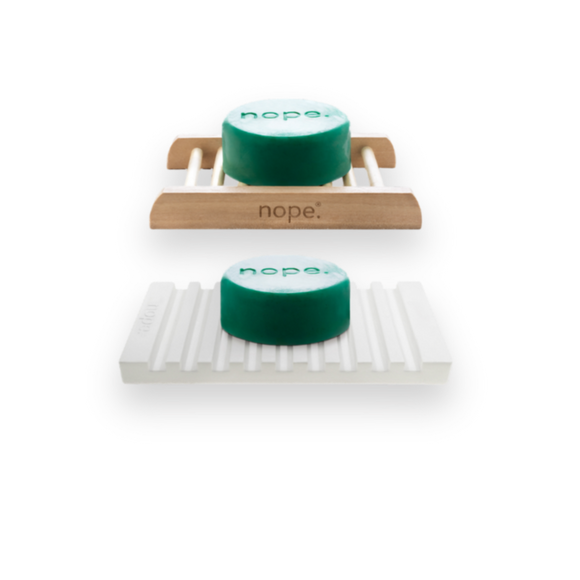 in control tea tree & peppermint daily facial cleansing bar home set.