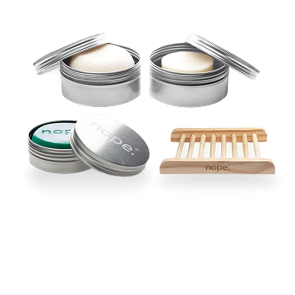 peppermint refresh | in control | hair & face complete set.