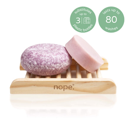 into the deep shampoo & conditioner bar home set.