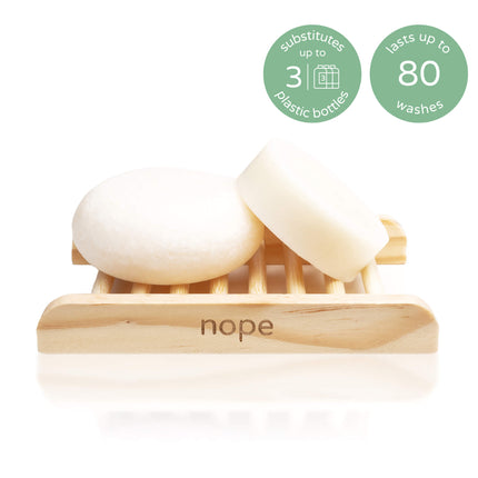 peppermint refresh shampoo & conditioner bar home set.