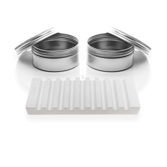 shampoo & conditioner bar accessories set.