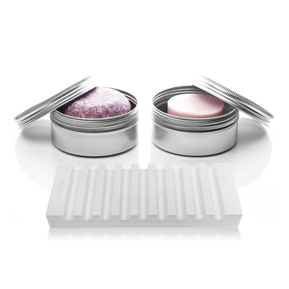 into the deep shampoo & conditioner bar complete set.