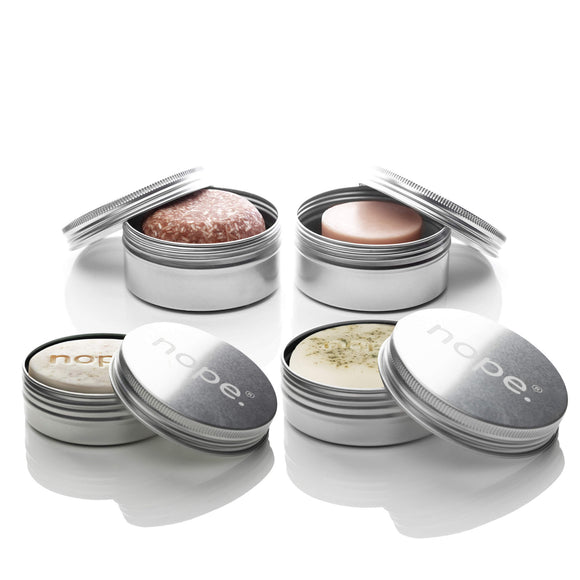 argan roots | oat so soft | fresh air | hair, face & body travel set.