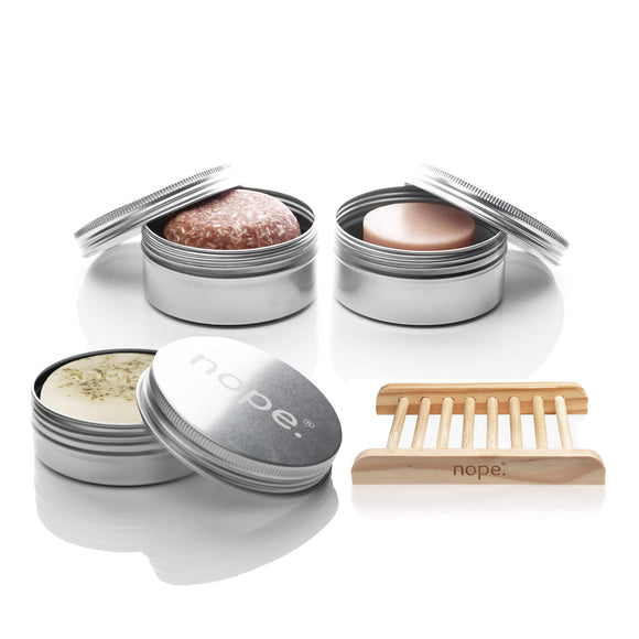 argan roots | fresh air | hair & body complete set.