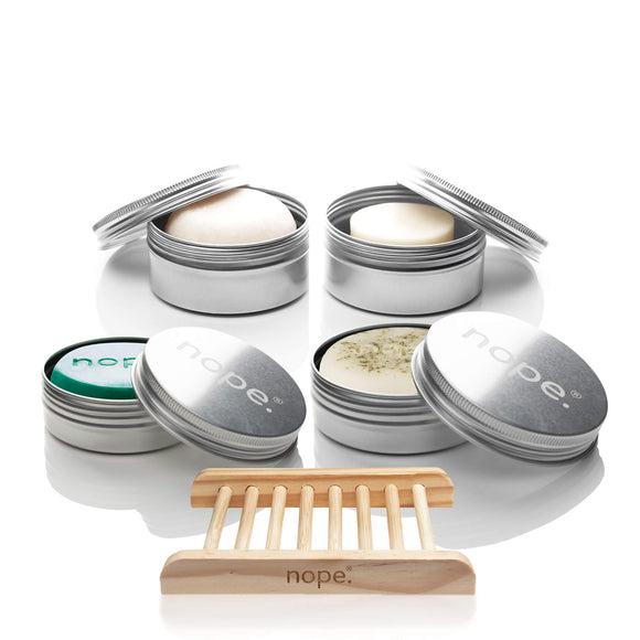 peppermint refresh | in control | fresh air | hair, face & body complete set.