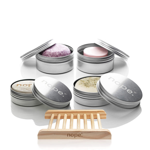 into the deep | oat so soft | fresh air | hair, face & body complete set.