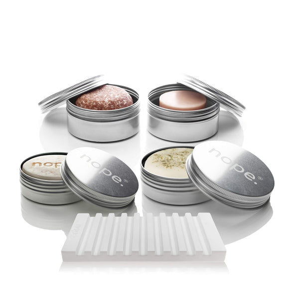 argan roots | oat so soft | fresh air | hair, face & body complete fast dry set.