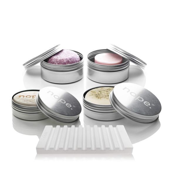 into the deep | oat so soft | fresh air | hair, face & body complete fast dry set.
