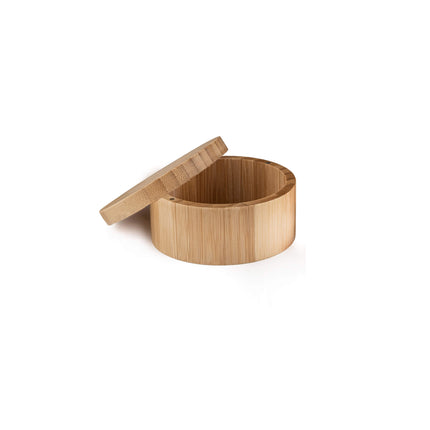 single shampoo / body bar bamboo travel pot.