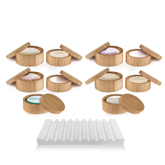 hair & face fast dry bamboo gift set.