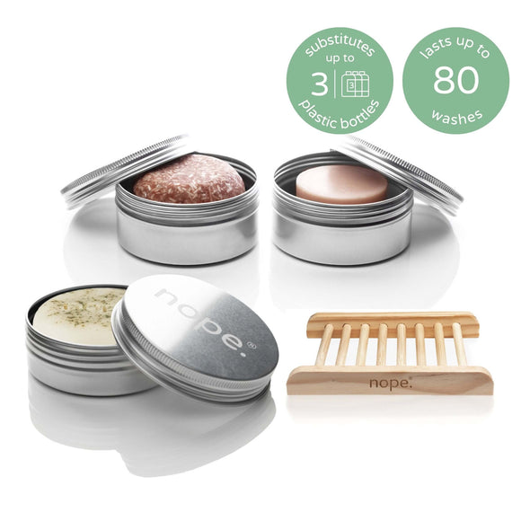 hair & body gift set.