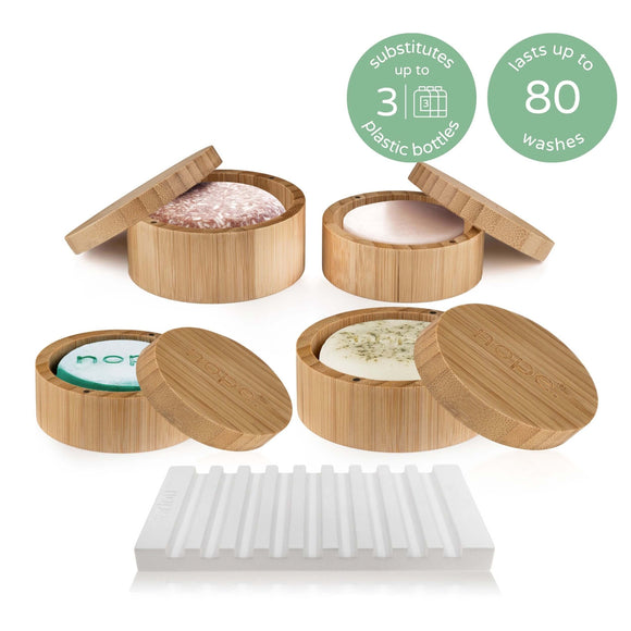 hair, face & body fast dry bamboo gift set.