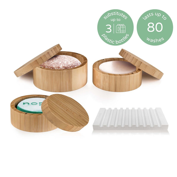 hair & face fast dry bamboo gift set.