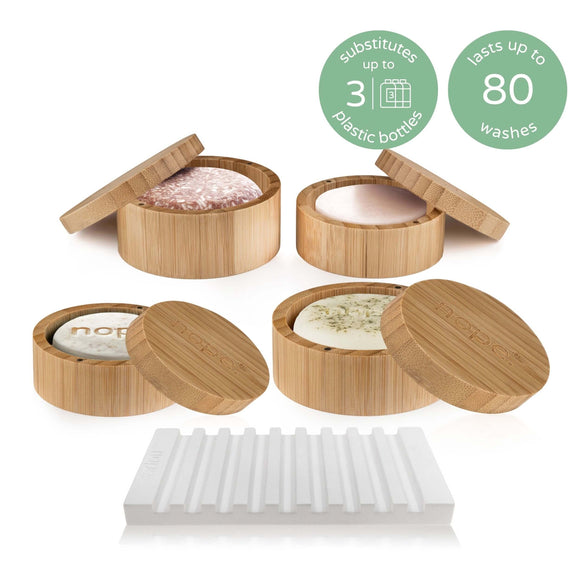 hair, face & body fast dry bamboo gift set.