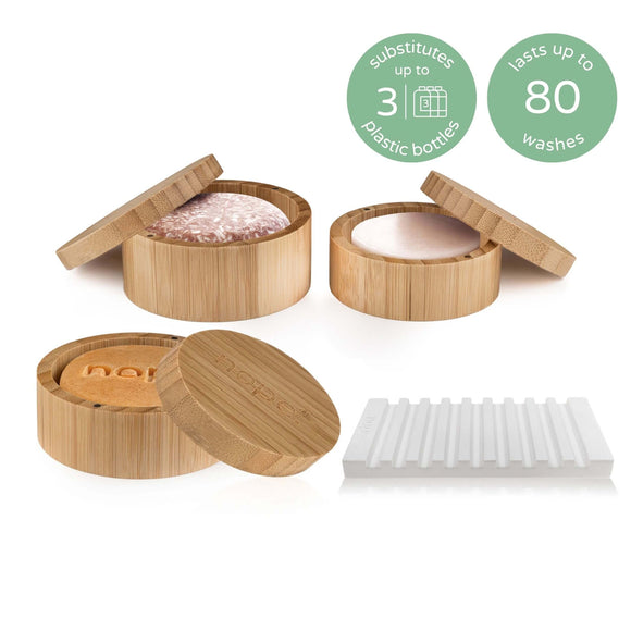 hair & body fast dry bamboo gift set.