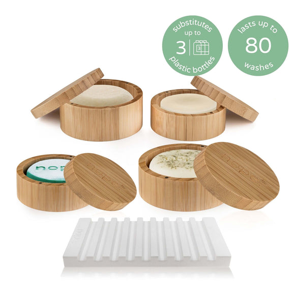 hair, face & body fast dry bamboo gift set.