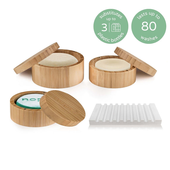 hair & face fast dry bamboo gift set.