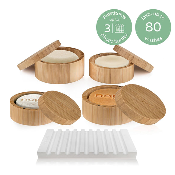 hair, face & body fast dry bamboo gift set.