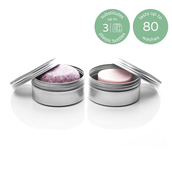 into the deep shampoo & conditioner bar travel set.