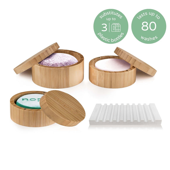 hair & face fast dry bamboo gift set.