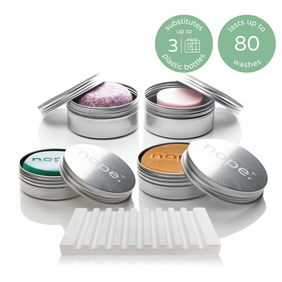 hair, face & body fast dry gift set.