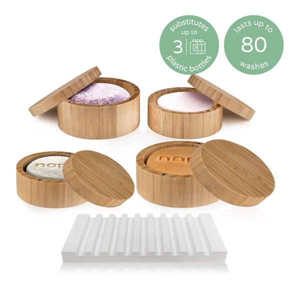 hair, face & body fast dry bamboo gift set.