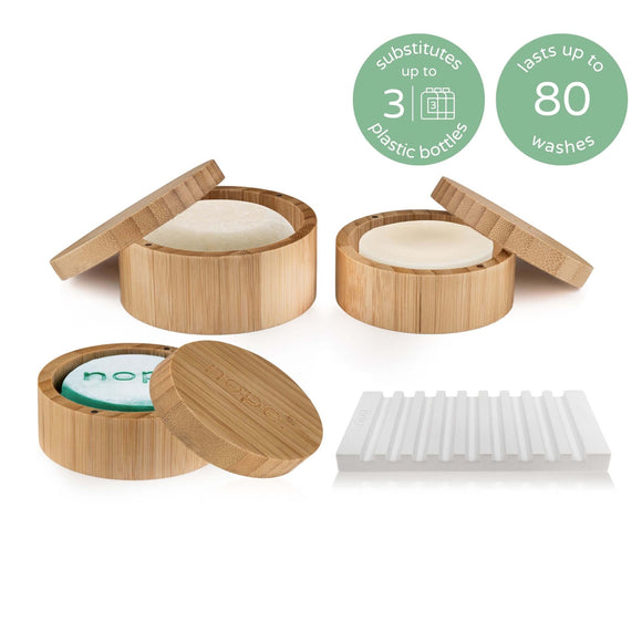 hair & face fast dry bamboo gift set.