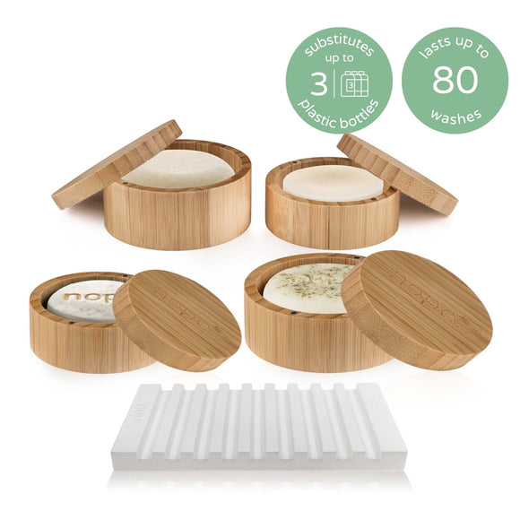 hair, face & body fast dry bamboo gift set.