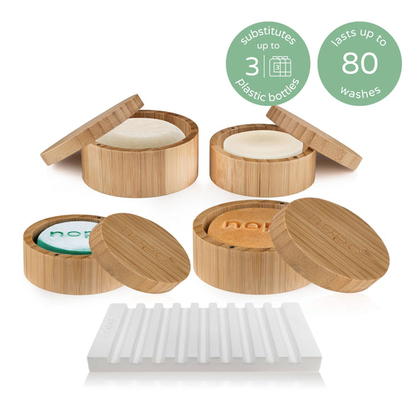 hair, face & body fast dry bamboo gift set.