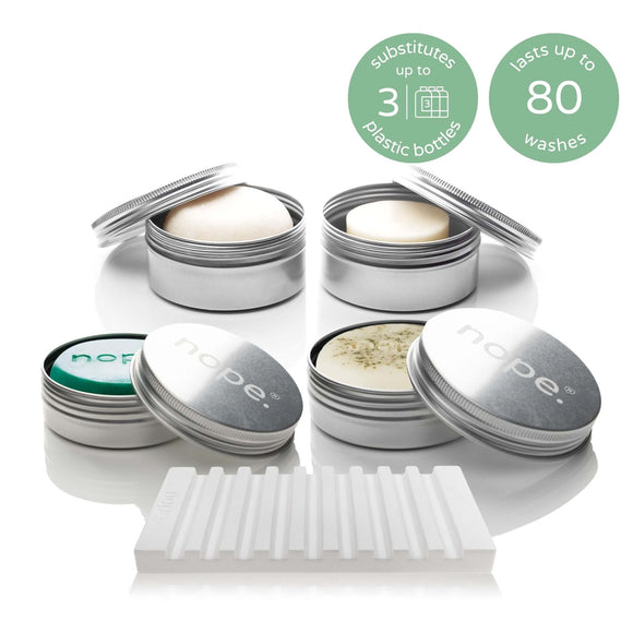 peppermint refresh | in control | fresh air | hair, face & body complete set.