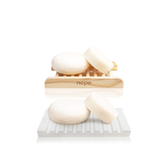 peppermint refresh shampoo & conditioner bar home set.