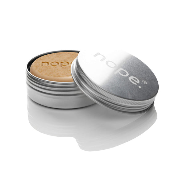 sweet earth vanilla & oat body cleansing bar travel set.