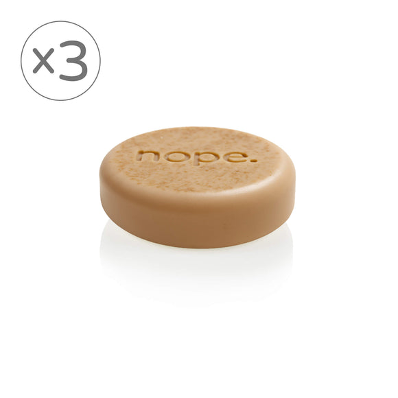 3 x sweet earth vanilla & oat body cleansing bar.