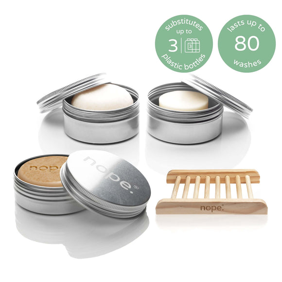 hair & body gift set.