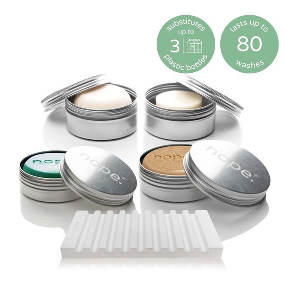 peppermint refresh | in control | sweet earth | hair, face & body complete set.