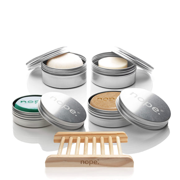 peppermint refresh | in control | sweet earth | hair, face & body complete set.