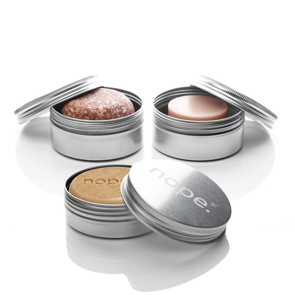 argan roots | sweet earth | hair & body travel set.