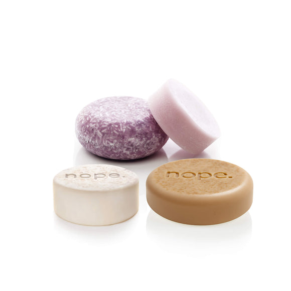 into the deep | oat so soft | sweet earth | hair, face & body set.