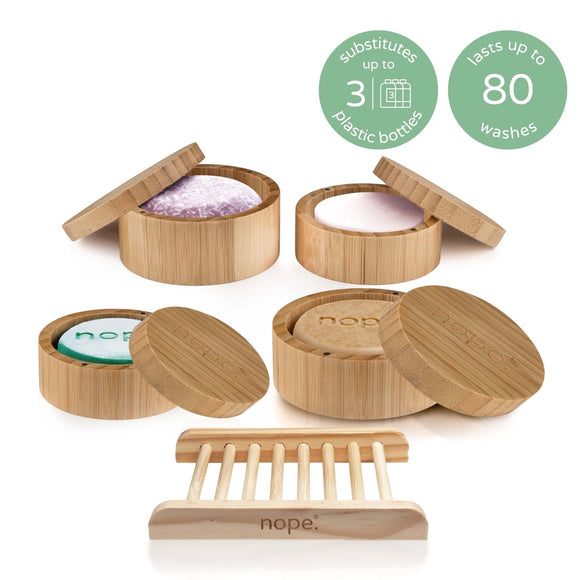 into the deep | in control | sweet earth | hair, face & body complete set.