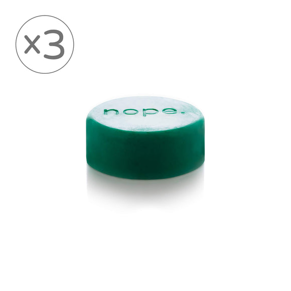 3 x in control tea tree & peppermint daily facial cleansing bar.