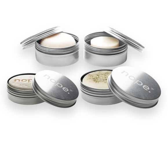 peppermint refresh | oat so soft | fresh air | hair, face & body travel set.