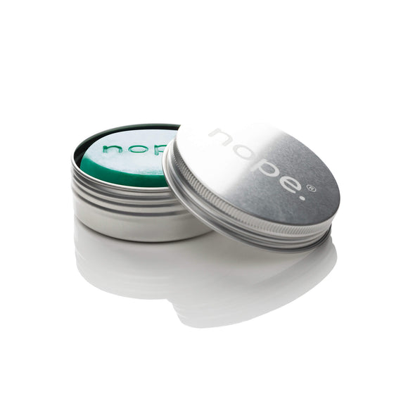 in control tea tree & peppermint daily facial cleansing bar travel set.