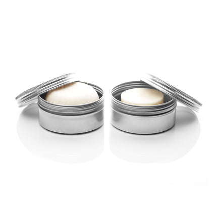 peppermint refresh shampoo & conditioner bar travel set.
