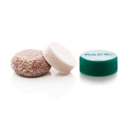 argan roots | in control | hair & face set.