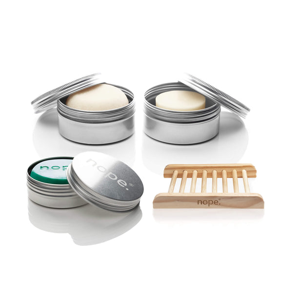 fragrance freedom in control hair & face complete set.