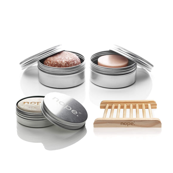 argan roots oat so soft hair & face complete set.